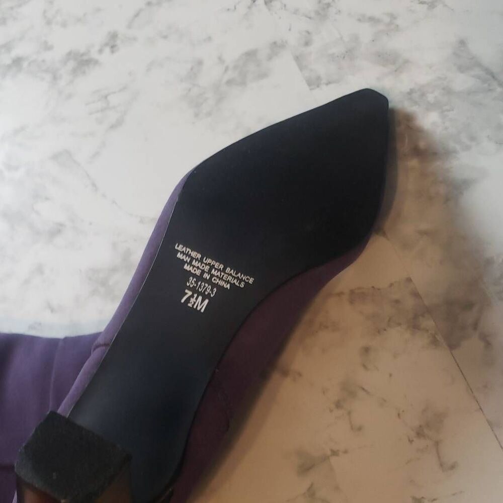 Chadwicks Purple Highheel Boots - Picture 2 of 12